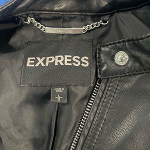 Express Synthetic Leather Jacket